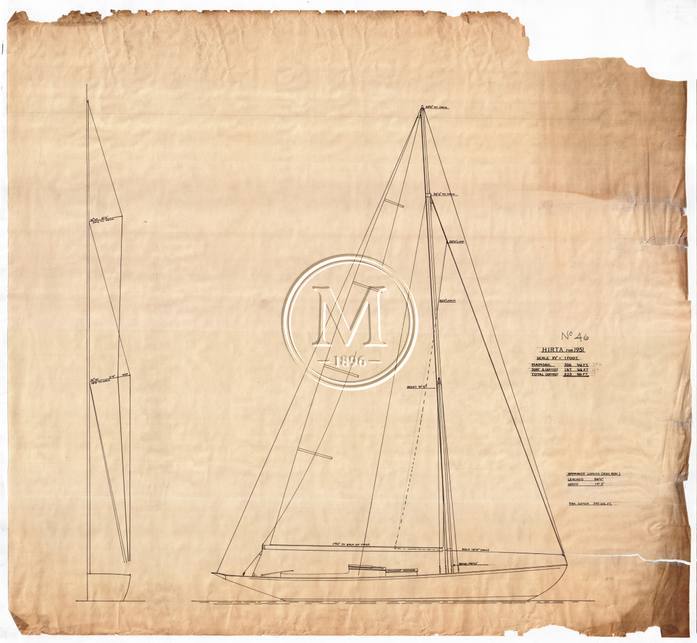 Design 46 — Sail Plan