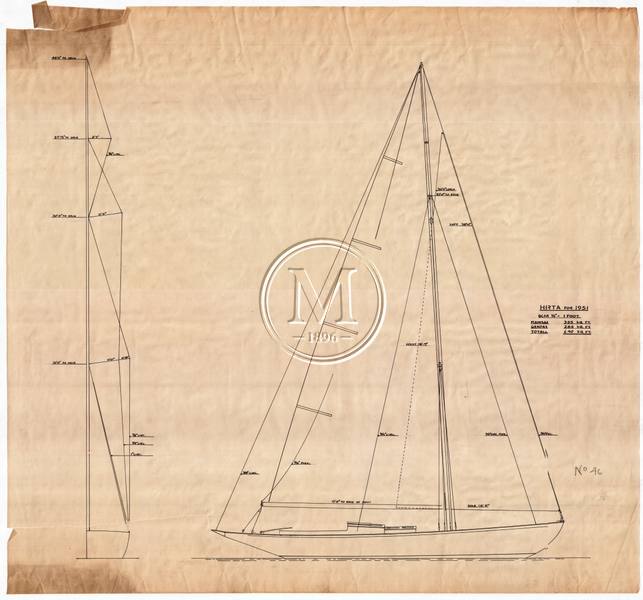Design 46 — Sail Plan