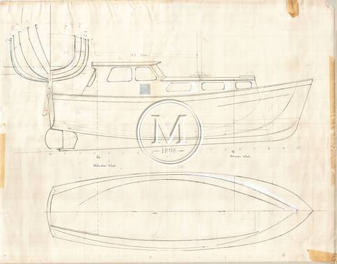 Design 460 — Lines Plan
