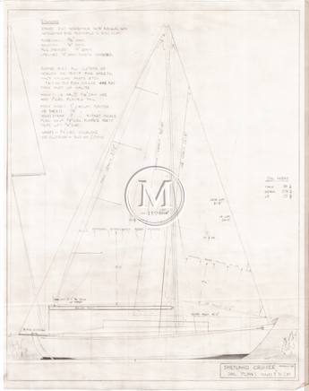 Design 462 — Sail Plan
