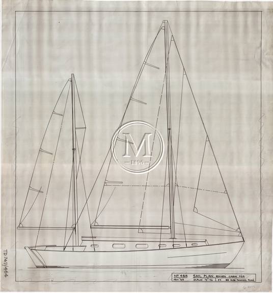 Design 464 — Lines Plan