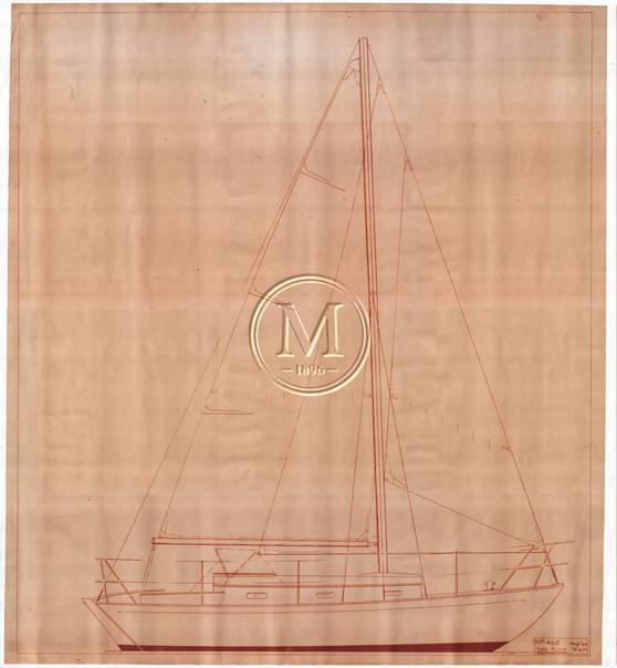 Design 465 — Sail Plan