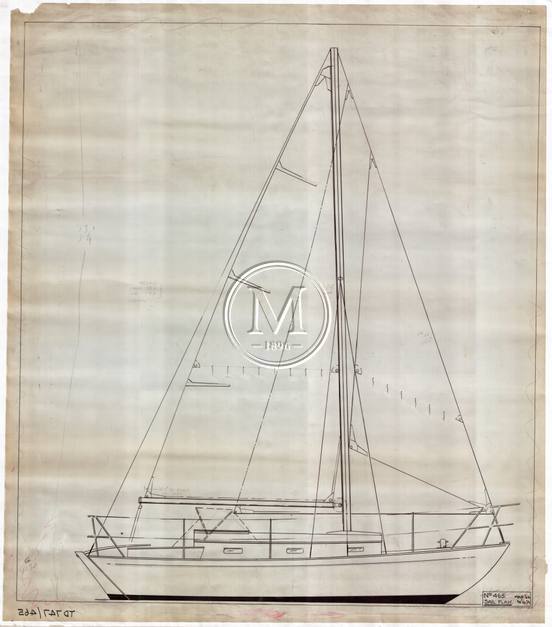 Design 465 — Sail Plan