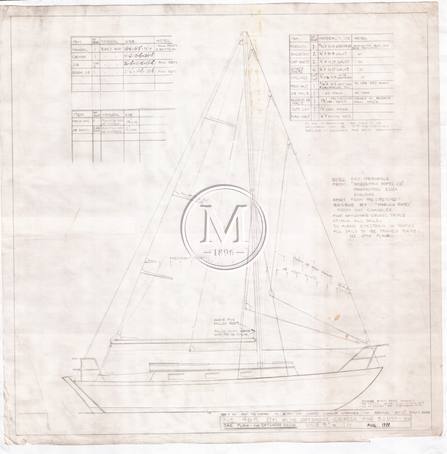 Design 469 — Sail Plan