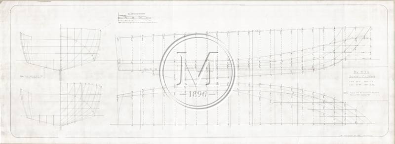 Design 470 — Lines Plan