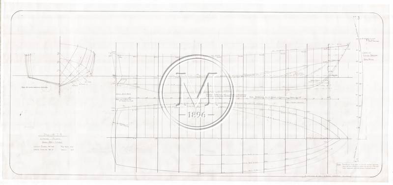 Design 479 — Lines Plan