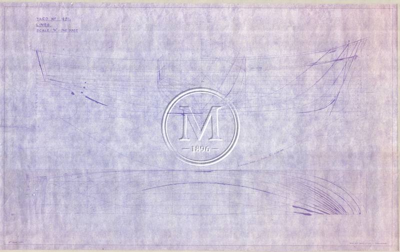 Design 484 — Lines Plan