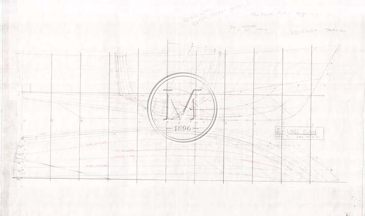 Design 487 — Lines Plan