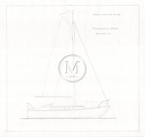 Design 494 — Sail Plan