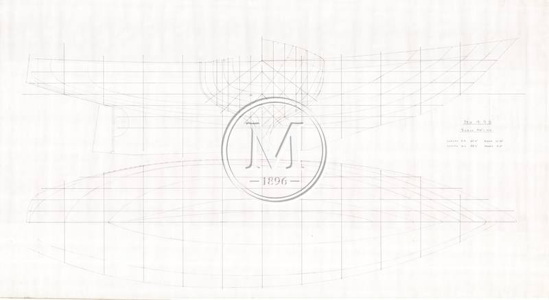 Design 495 — Lines Plan