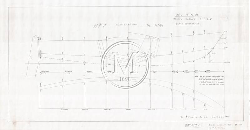 Design 498 — Lines Plan