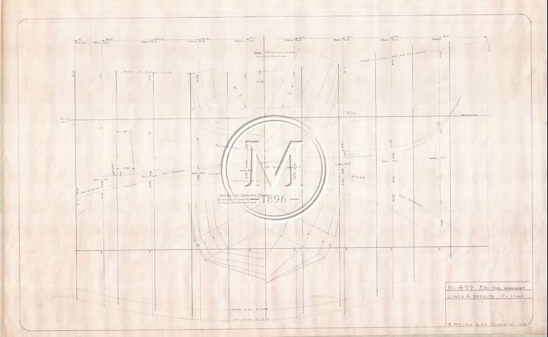 Design 499 — Lines Plan