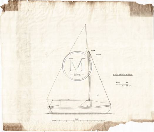 Design 50 — Sail Plan