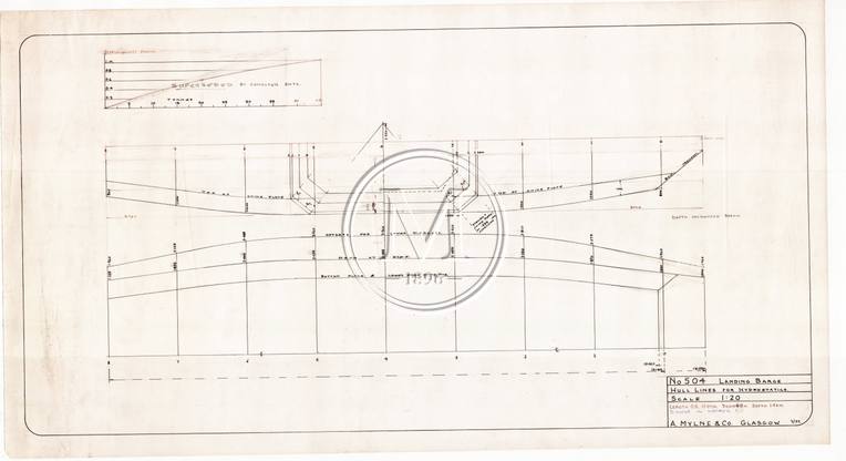 Design 504 — Lines Plan