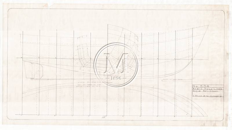 Design 505 — Lines Plan