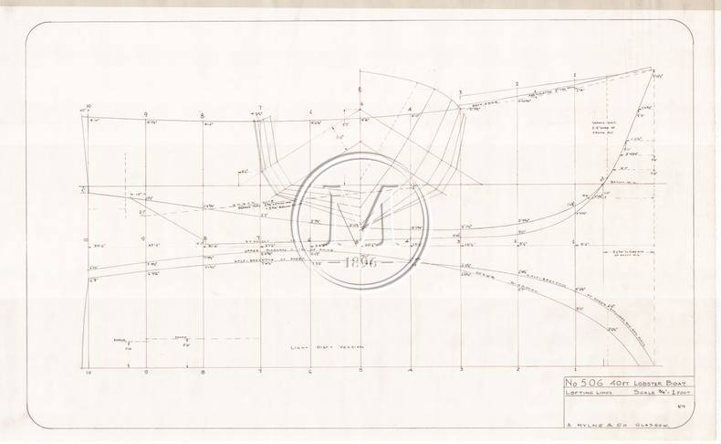 Design 506 — Lines Plan