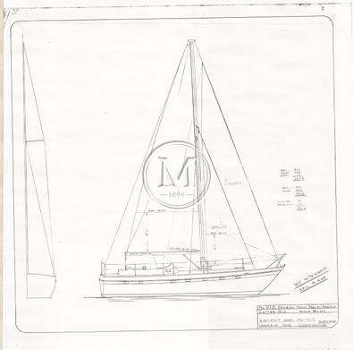 Design 510 — Sail Plan