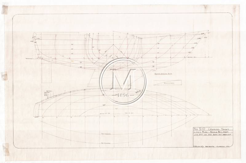 Design 510 — Lines Plan