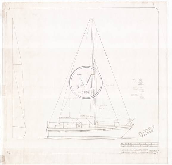 Design 510 — Sail Plan