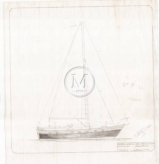 Design 510 — Sail Plan