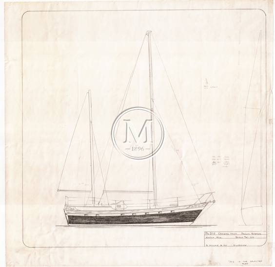 Design 510 — Sail Plan