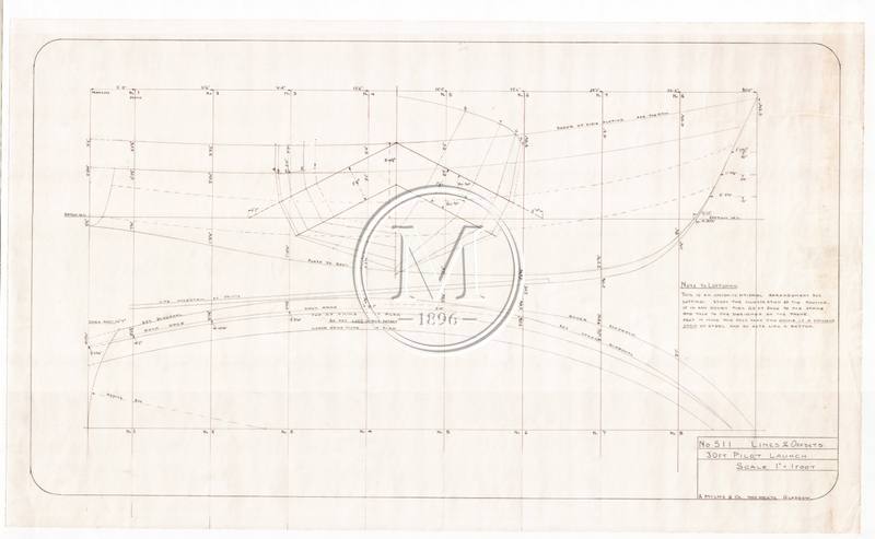 Design 511 — Lines Plan