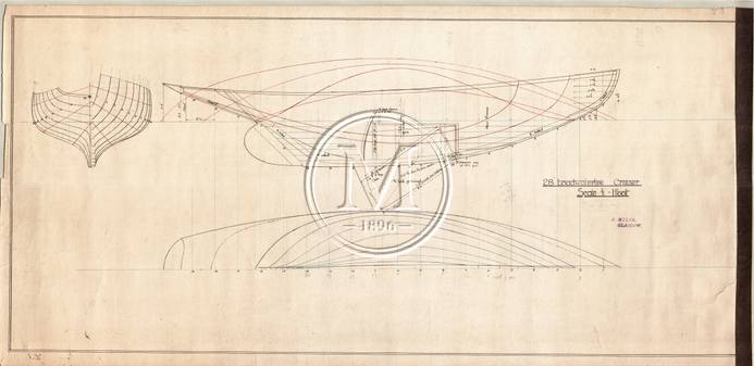 Design 55 — Lines Plan