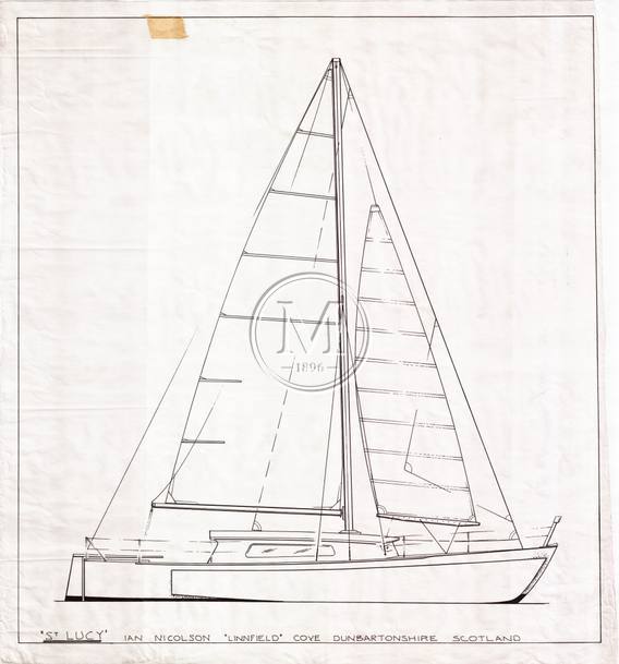 Design 587 — Sail Plan