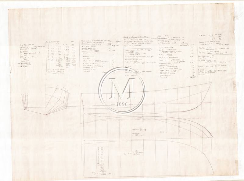 Design 588 — Lines Plan