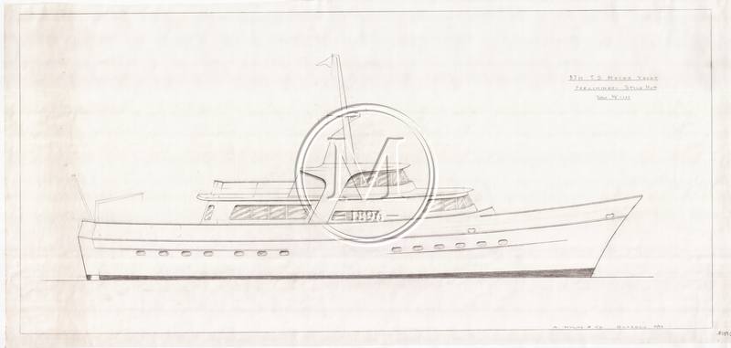 Design 589 — Sail Plan