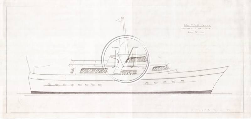 Design 589 — Sail Plan