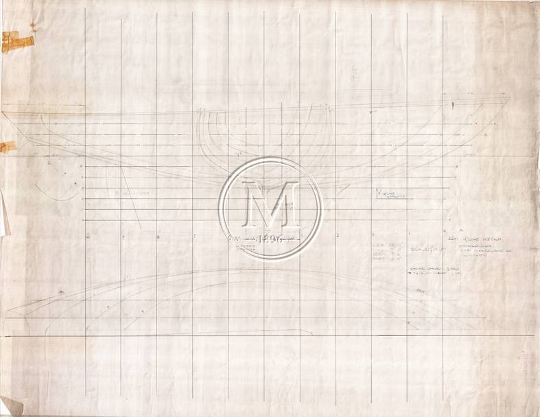Design 592 — Lines Plan