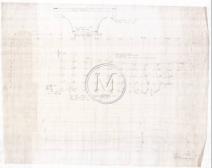 Design 592 — Keel Sections