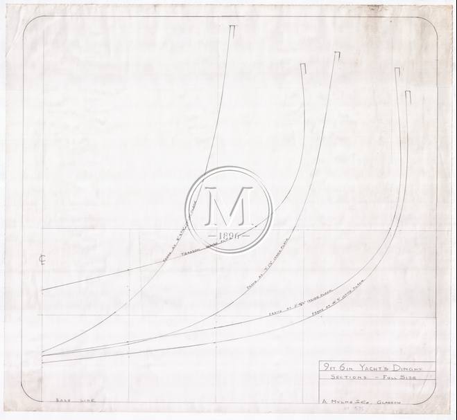 Design 595 — Lines Plan