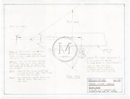 Design 630 — Lines Plan