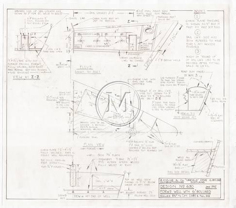 Design 630 — Lines Plan