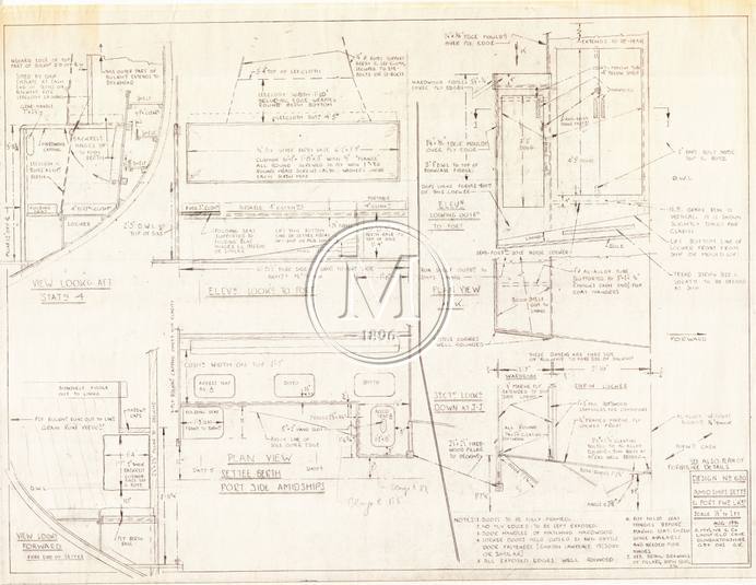 Design 630 — Sail Plan