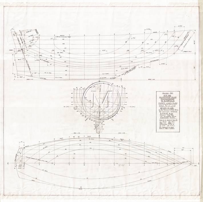 Design 630 — Lines Plan