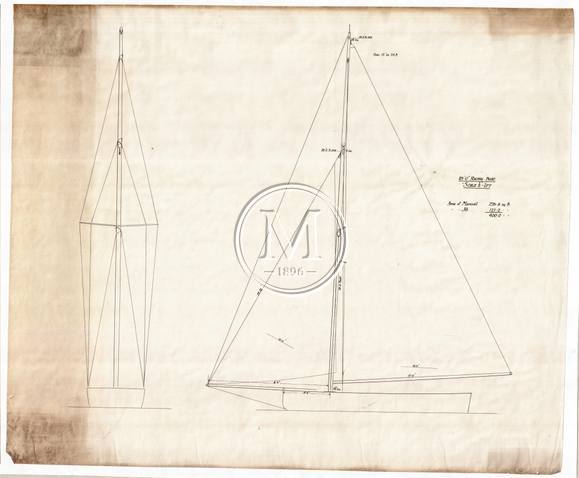 Design 64 — Sail Plan