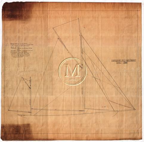 Design 65 — Sail Plan