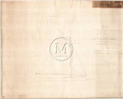 Design 67 — Sail Plan