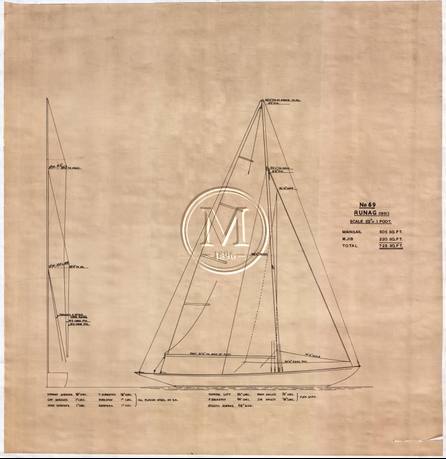 Design 69 — Sail Plan