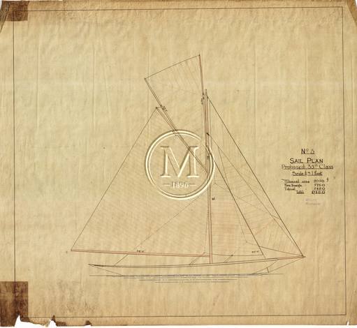 Design 85 — Sail Plan