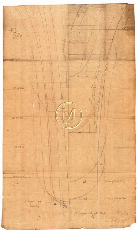 Design 85 — Lines Plan