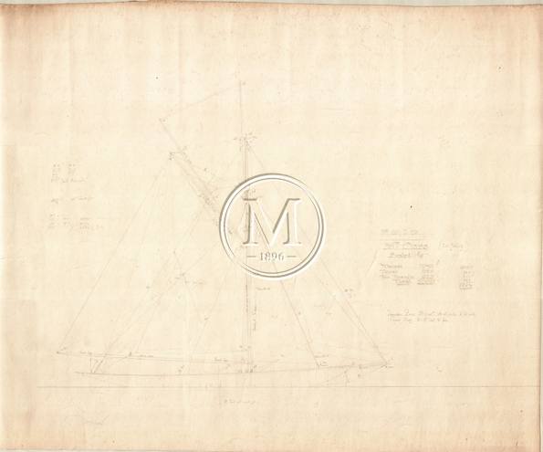 Design 85 — Sail Plan