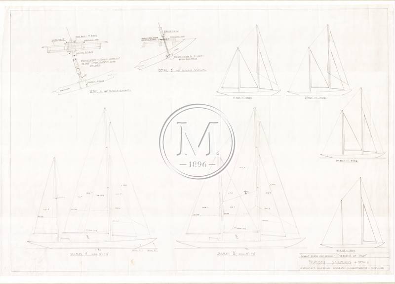 Design 85 — Sail Plan