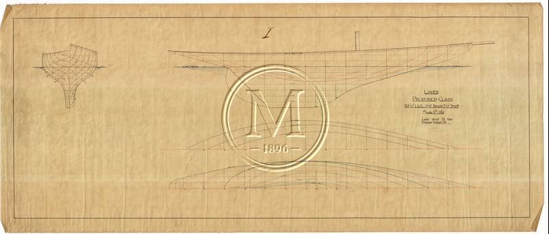 Design 85 — Lines Plan