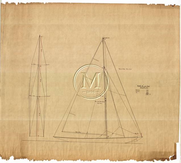 Design 85 — Sail Plan