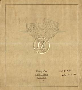 Design 85 — Lines Plan