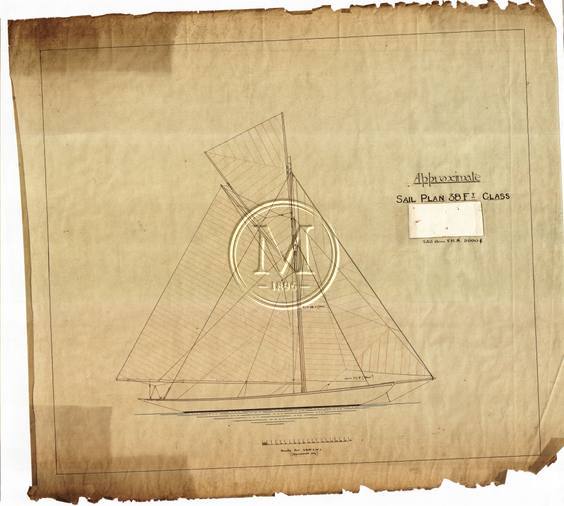 Design 85 — Sail Plan